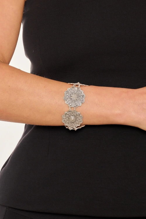 Kiraz Silver Plated Bracelet