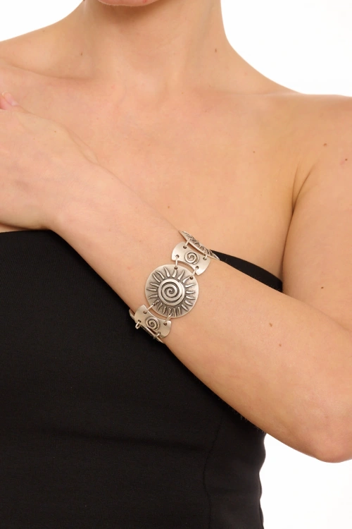 Kiraz Silver Plated Bracelet