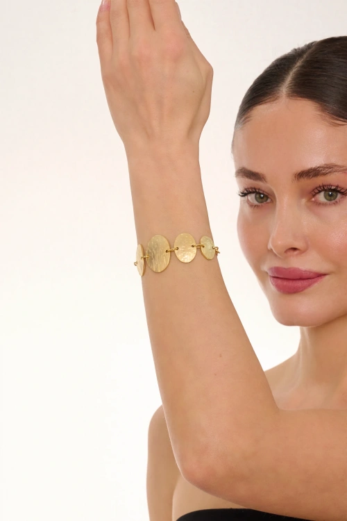 Kiraz Gold Plated Bracelet