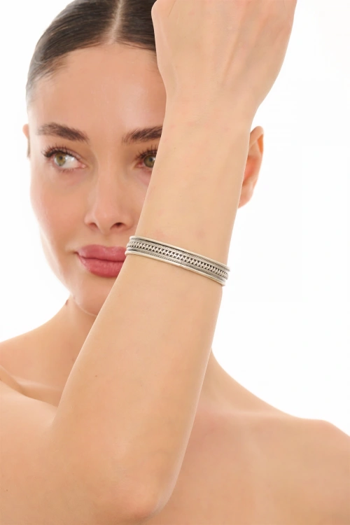 Kiraz Silver Plated Bracelet