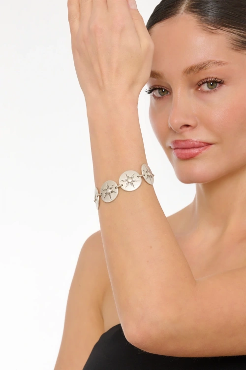 Kiraz Silver Plated Bracelet