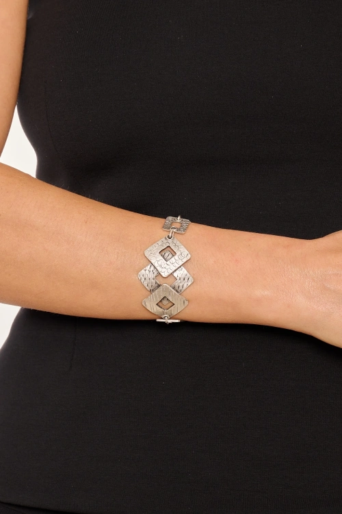 Kiraz Silver Plated Bracelet