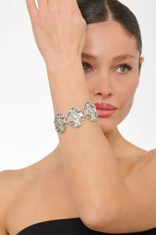 Kiraz Silver Plated Bracelet