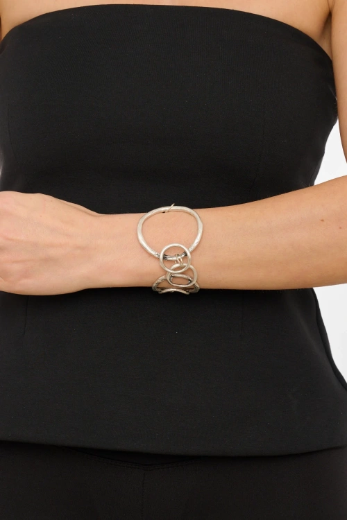 Kiraz Silver Plated Bracelet