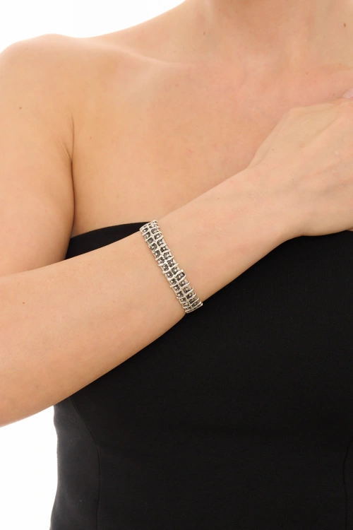 Kiraz Silver Plated Bracelet