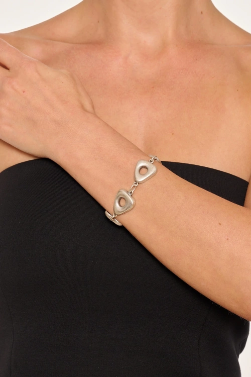 Kiraz Silver Plated Bracelet