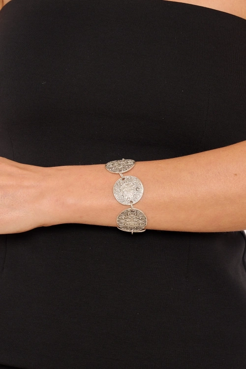 Kiraz Silver Plated Bracelet