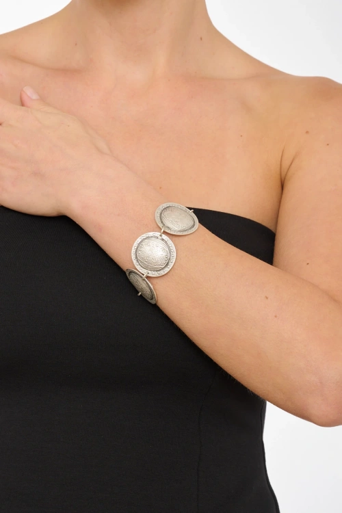 Kiraz Silver Plated Bracelet