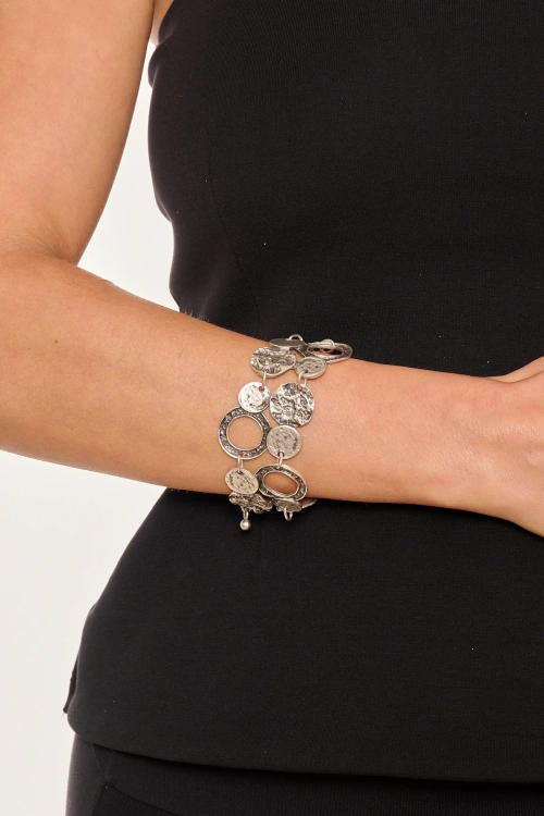 Kiraz Silver Plated Bracelet