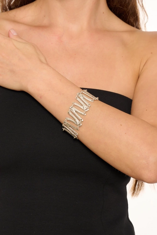 Kiraz Silver Plated Bracelet