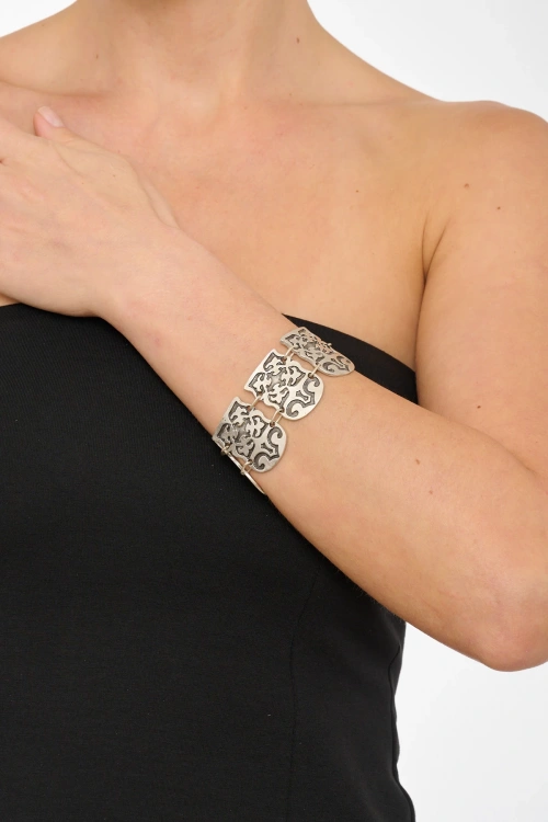 Kiraz Silver Plated Bracelet