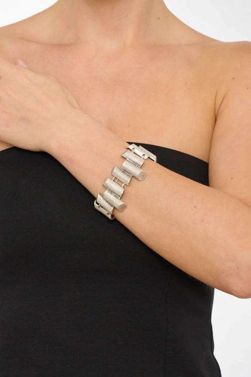 Kiraz Silver Plated Bracelet