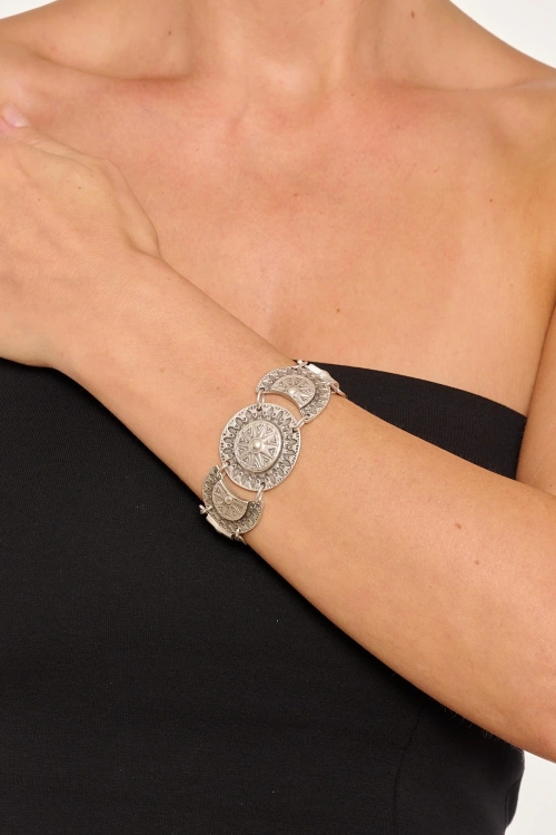 Kiraz Silver Plated Bracelet