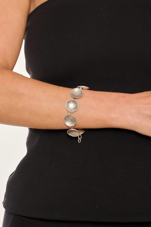 Kiraz Silver Plated Bracelet