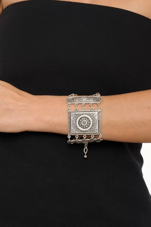 Kiraz Silver Plated Bracelet