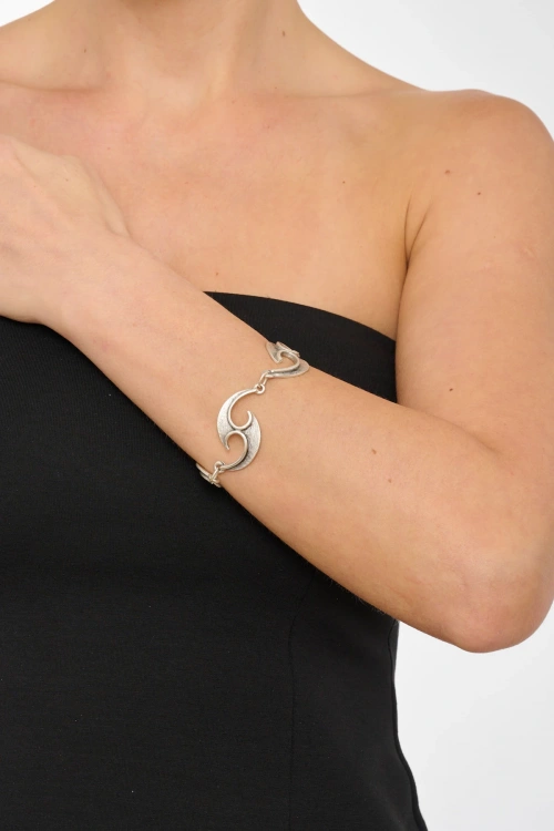 Kiraz Silver Plated Bracelet