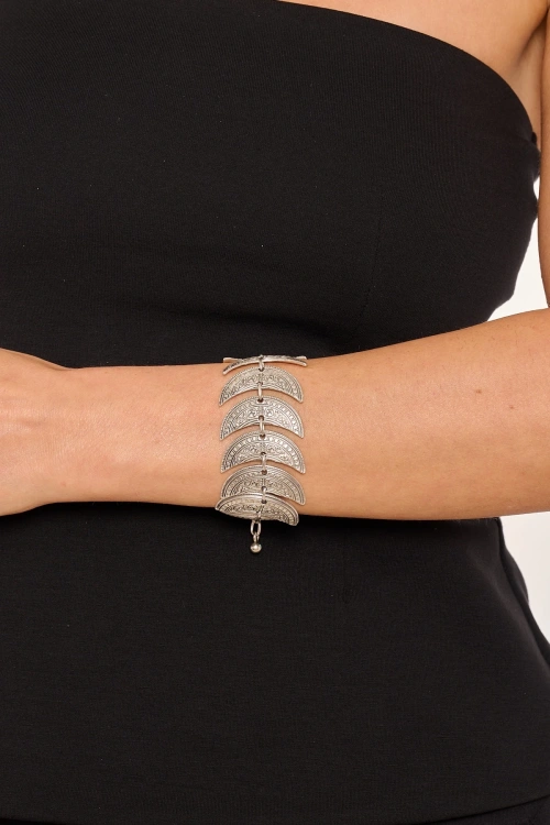 Kiraz Silver Plated Bracelet
