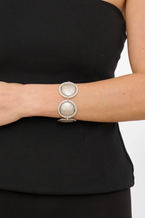 Kiraz Silver Plated Bracelet