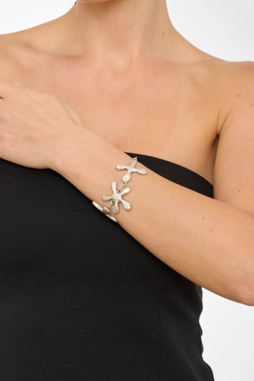 Kiraz Silver Plated Bracelet