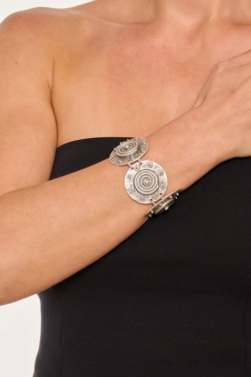 Kiraz Silver Plated Bracelet