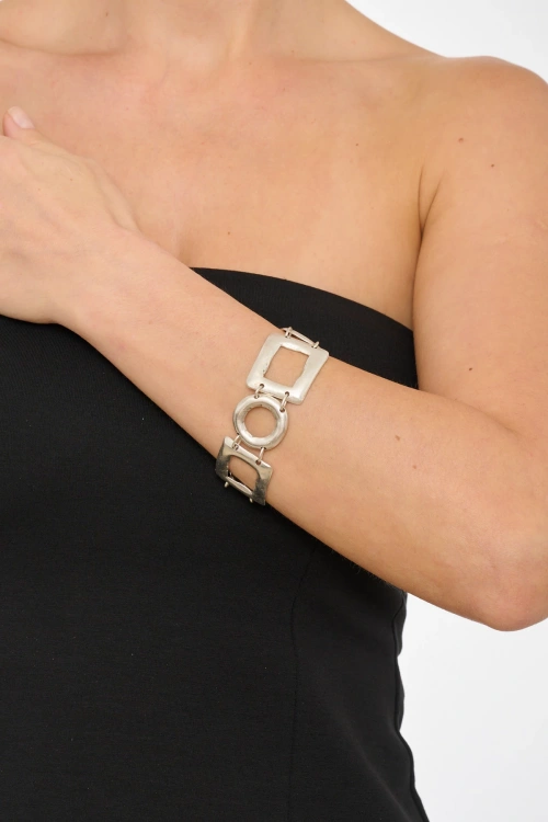 Kiraz Silver Plated Bracelet