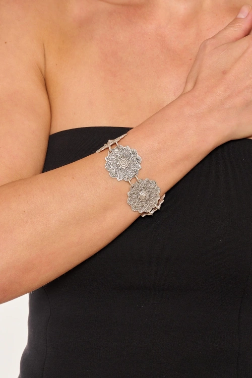 Kiraz Silver Plated Bracelet