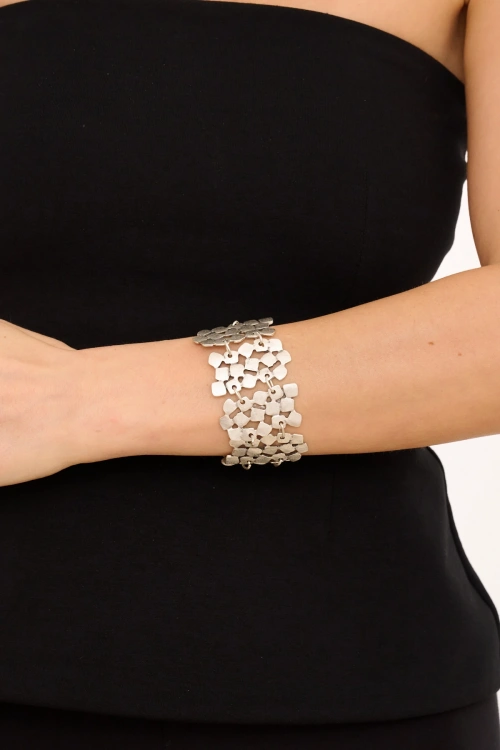 Kiraz Silver Plated Bracelet