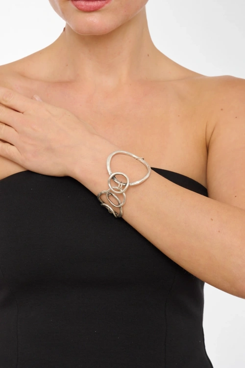 Kiraz Silver Plated Bracelet