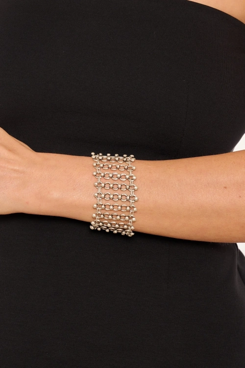 Kiraz Silver Plated Bracelet