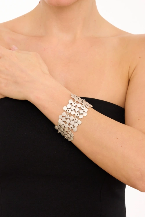 Kiraz Silver Plated Bracelet