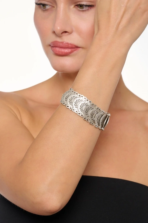 Kiraz Silver Plated Bracelet