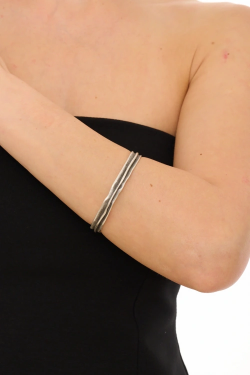 Kiraz Silver Plated Bracelet