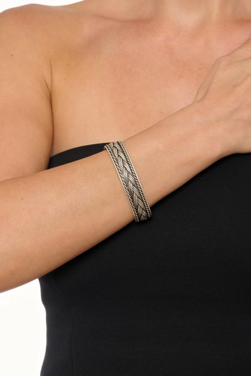 Kiraz Silver Plated Bracelet