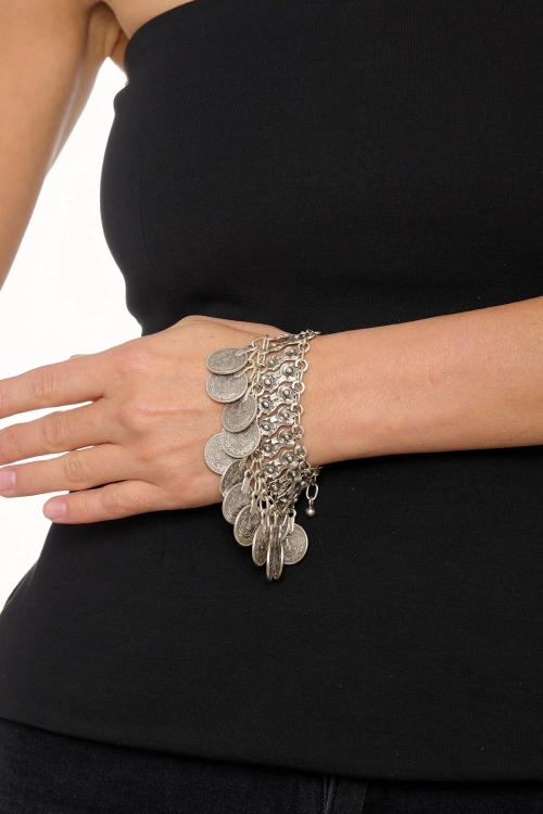 Kiraz Silver Plated Bracelet