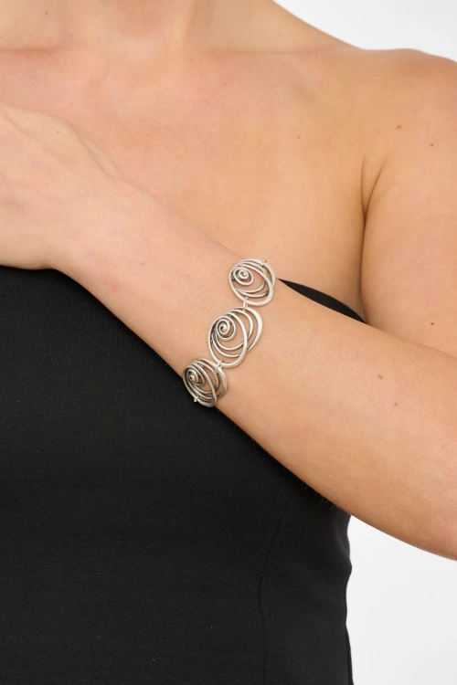 Kiraz Silver Plated Bracelet