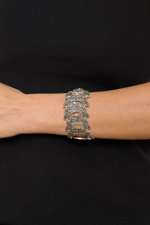 Kiraz Silver Plated Bracelet