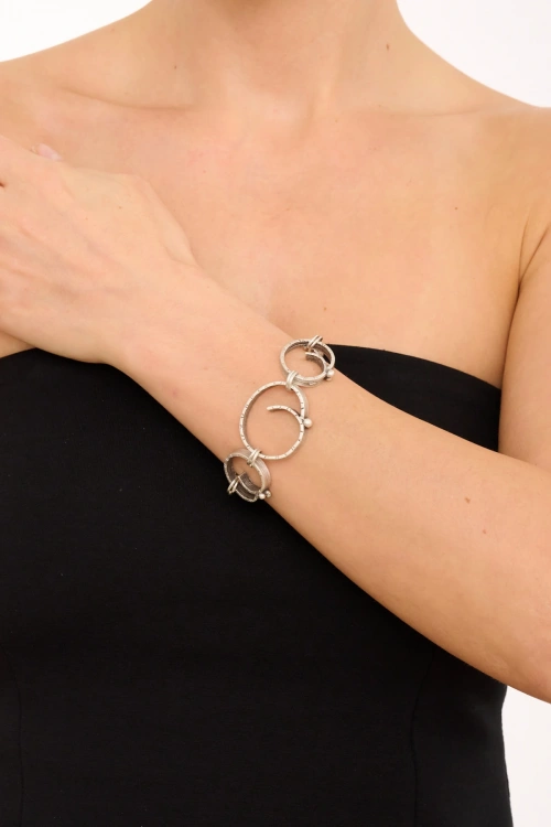 Kiraz Silver Plated Bracelet