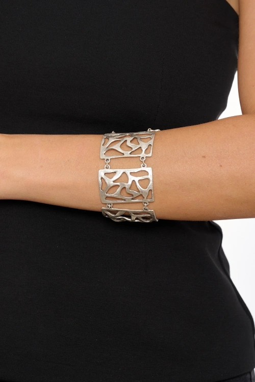 Kiraz Silver Plated Bracelet