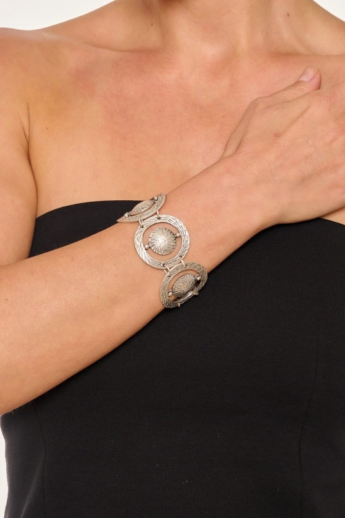 Kiraz Silver Plated Bracelet