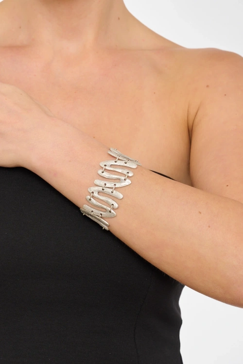 Kiraz Silver Plated Bracelet