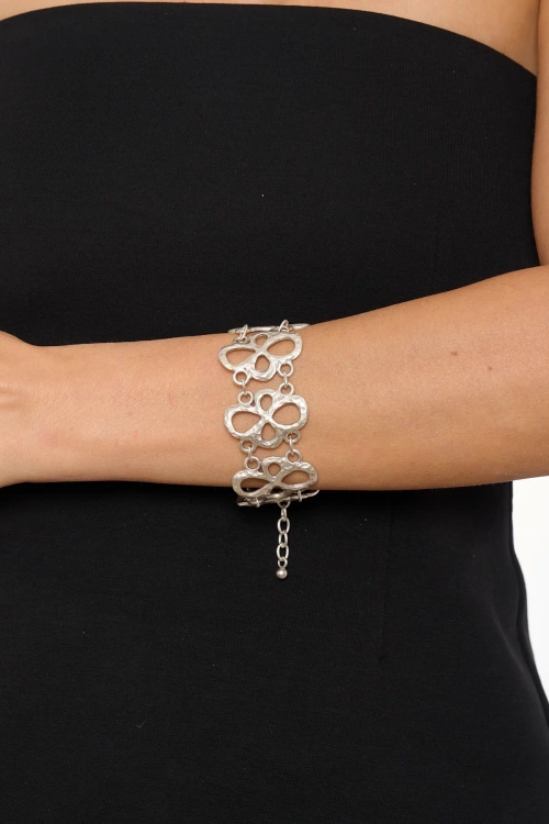 Kiraz Silver Plated Bracelet