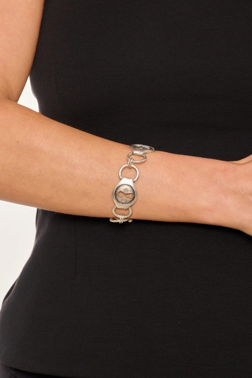 Kiraz Silver Plated Bracelet