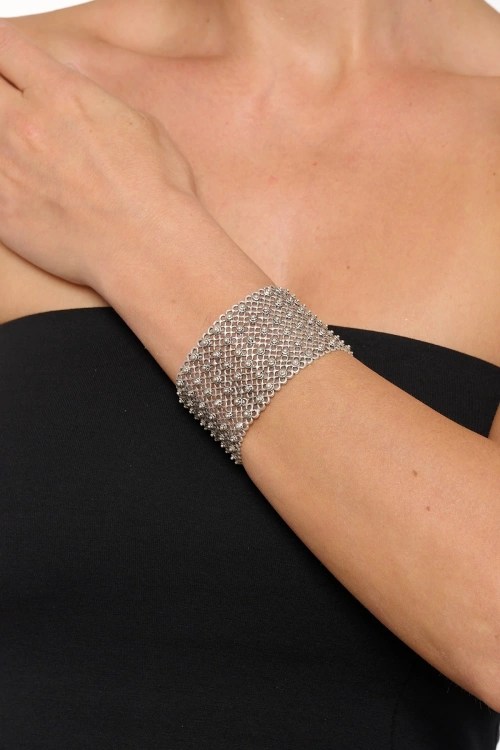 Kiraz Silver Plated Bracelet