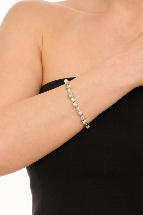 Kiraz Silver Plated Bracelet