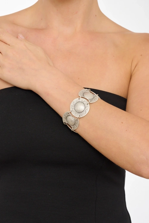 Kiraz Silver Plated Bracelet