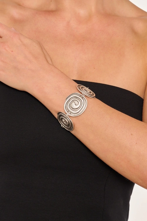 Kiraz Silver Plated Bracelet