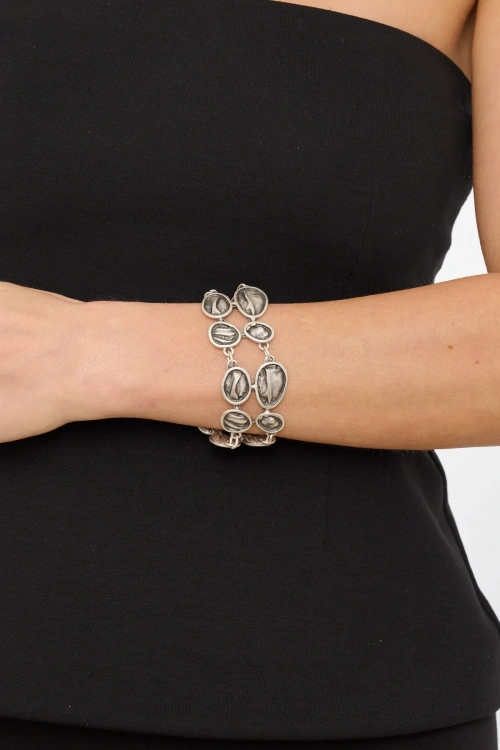 Kiraz Silver Plated Bracelet