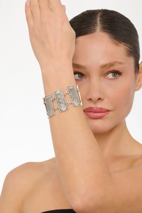 Kiraz Silver Plated Bracelet