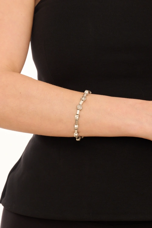 Kiraz Silver Plated Bracelet