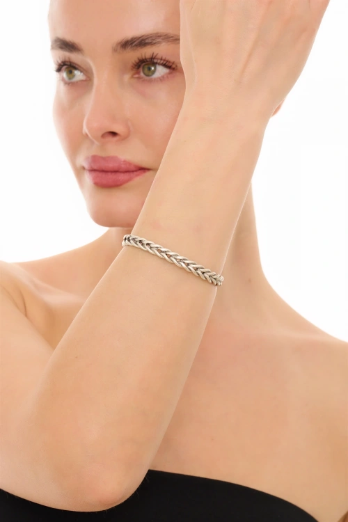 Kiraz Silver Plated Bracelet